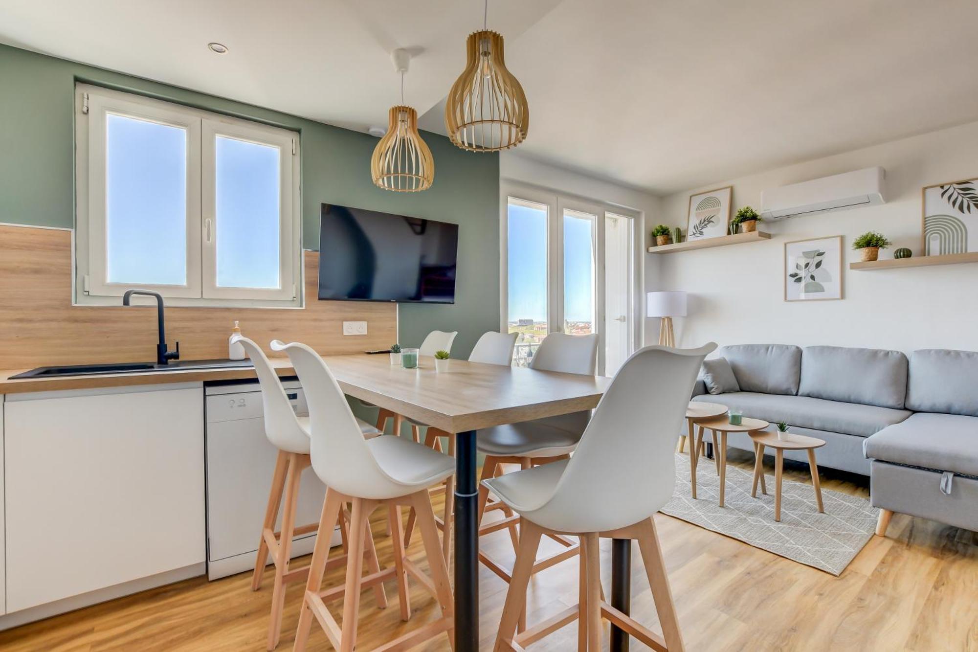 Sunset Duplex - Grand-Rond, Jardin Des Plantes, Centre-Ville, 2 Bdrs 60M2, Ac, Free Public Car Park 200M Away, Netflix - T3 60M2 Avec Clim, Parking Public Gratuit A 200M Toulouse Extérieur photo