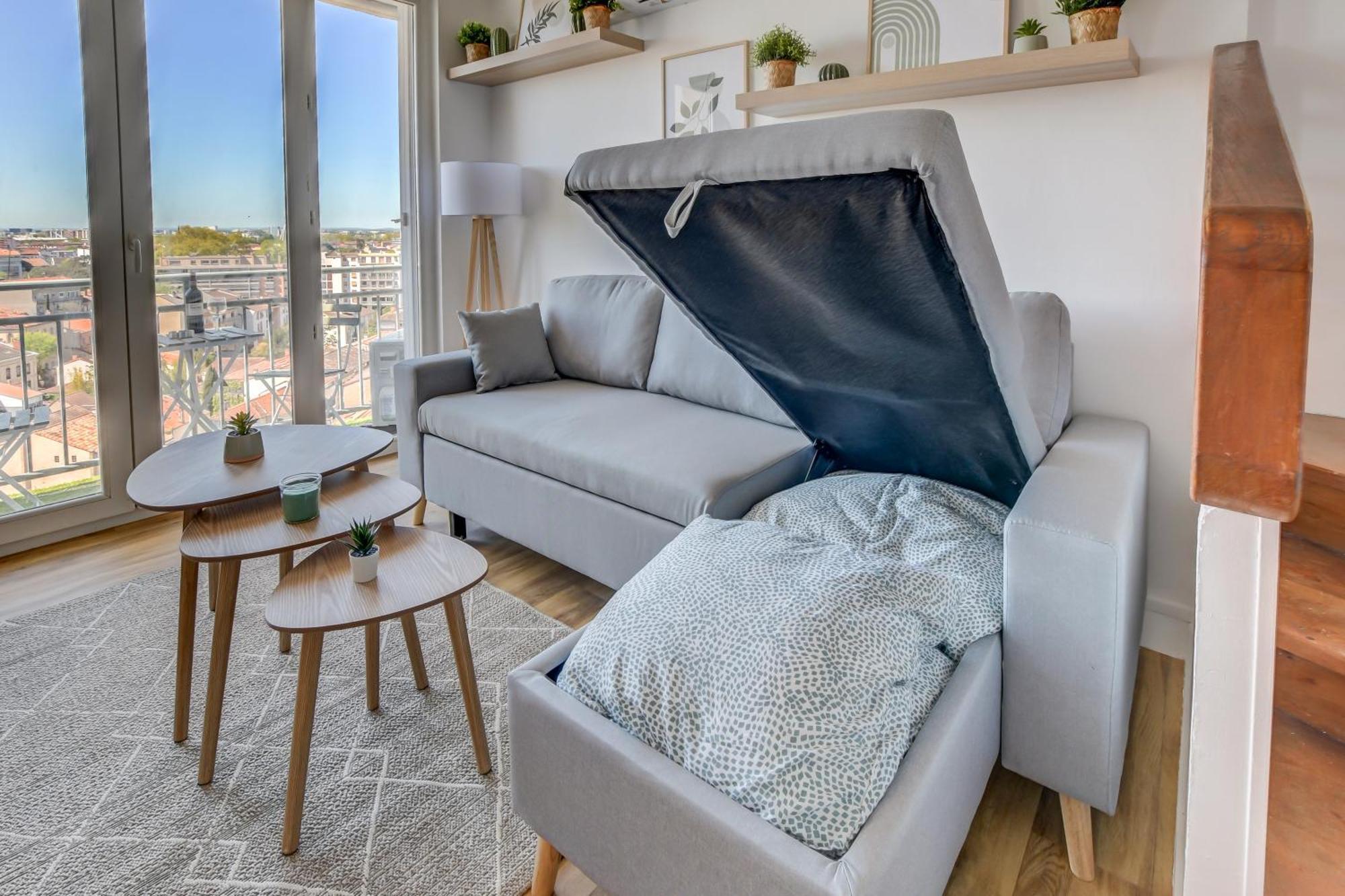 Sunset Duplex - Grand-Rond, Jardin Des Plantes, Centre-Ville, 2 Bdrs 60M2, Ac, Free Public Car Park 200M Away, Netflix - T3 60M2 Avec Clim, Parking Public Gratuit A 200M Toulouse Extérieur photo